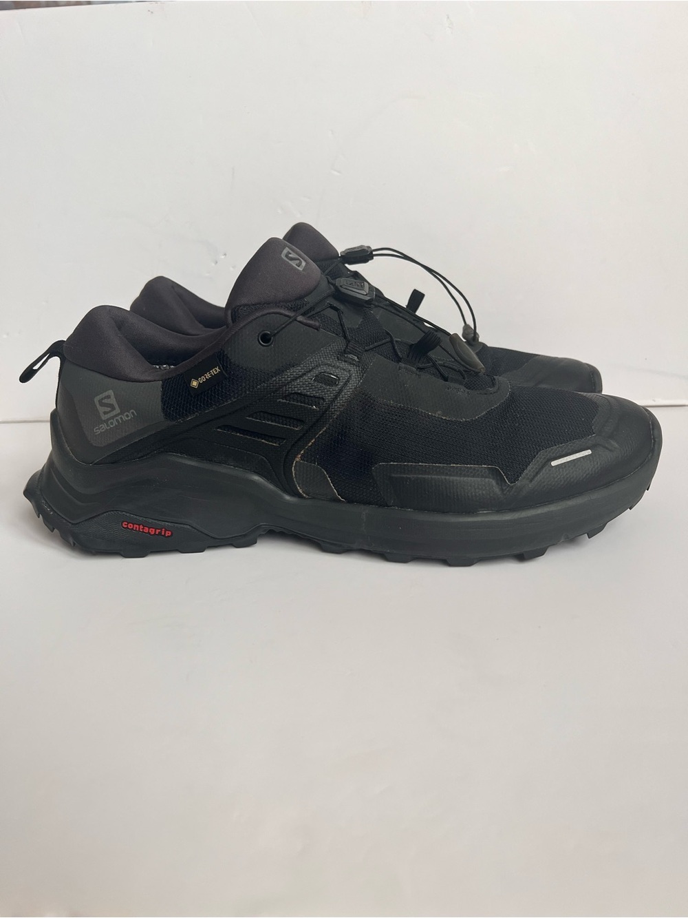 Salomon X Raise GTX Hiking Shoes Mens 11 Black 409737